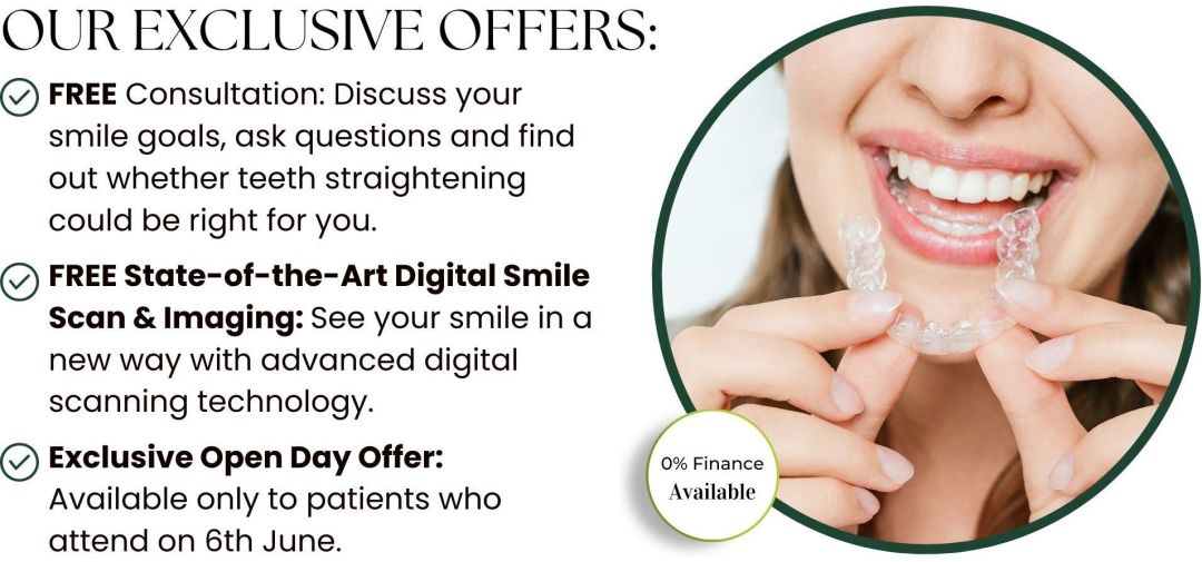 Teeth Straightening Open Day on Saturday 6th June 2026 | Limited Spaces Available